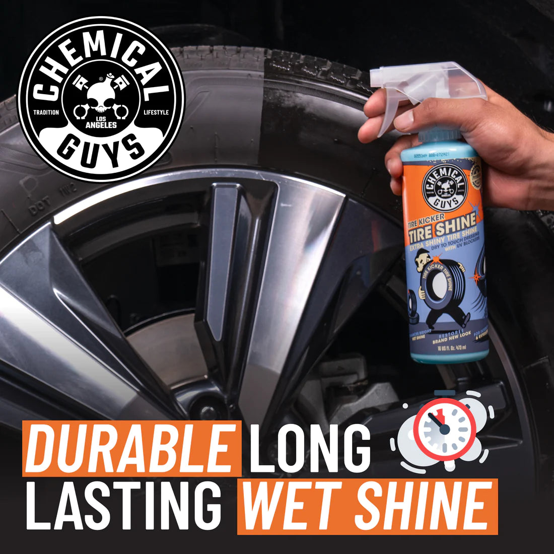 Chemical Guys Tire Kicker Extra Glossy Tire Shine - 16oz