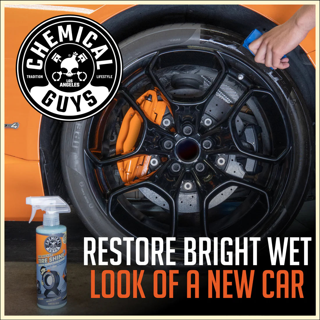Chemical Guys Tire Kicker Extra Glossy Tire Shine - 16oz