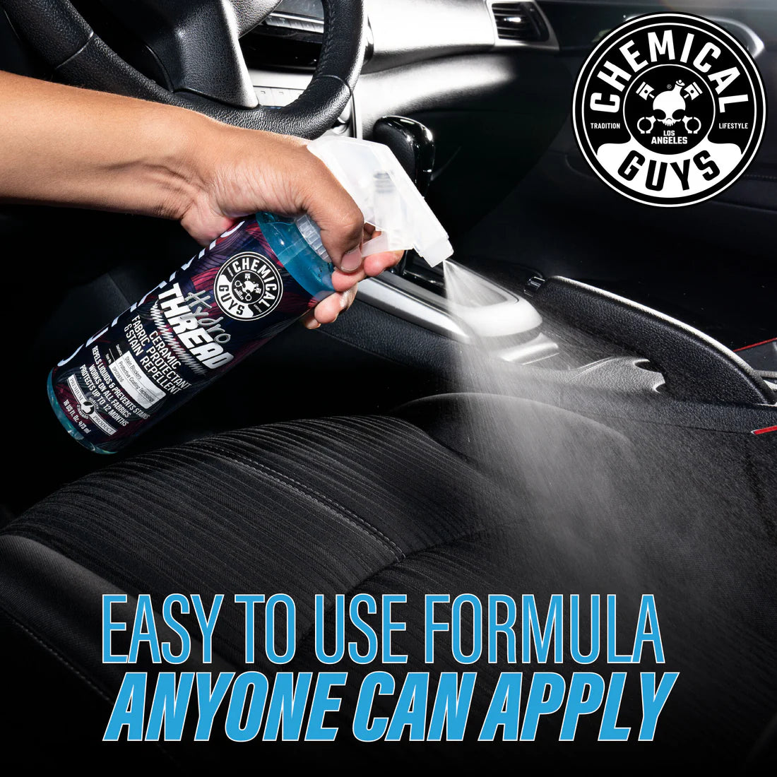 Chemical Guys Hydro Thread Ceramic Fabric Protectant and Stain Repellant - 16oz