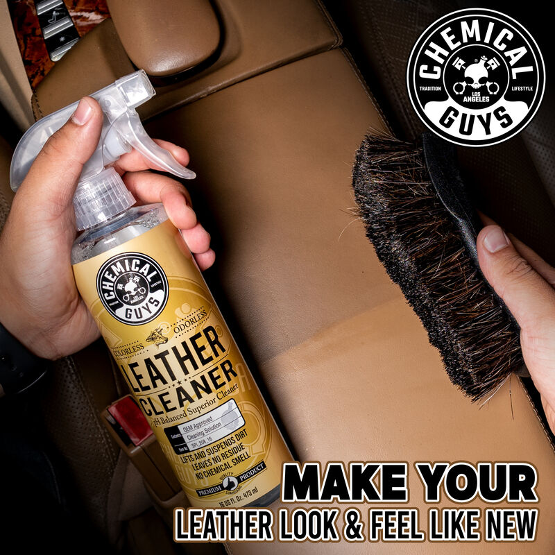 Chemical Guys Leather Cleaner Colourless & Odourless Super Cleaner