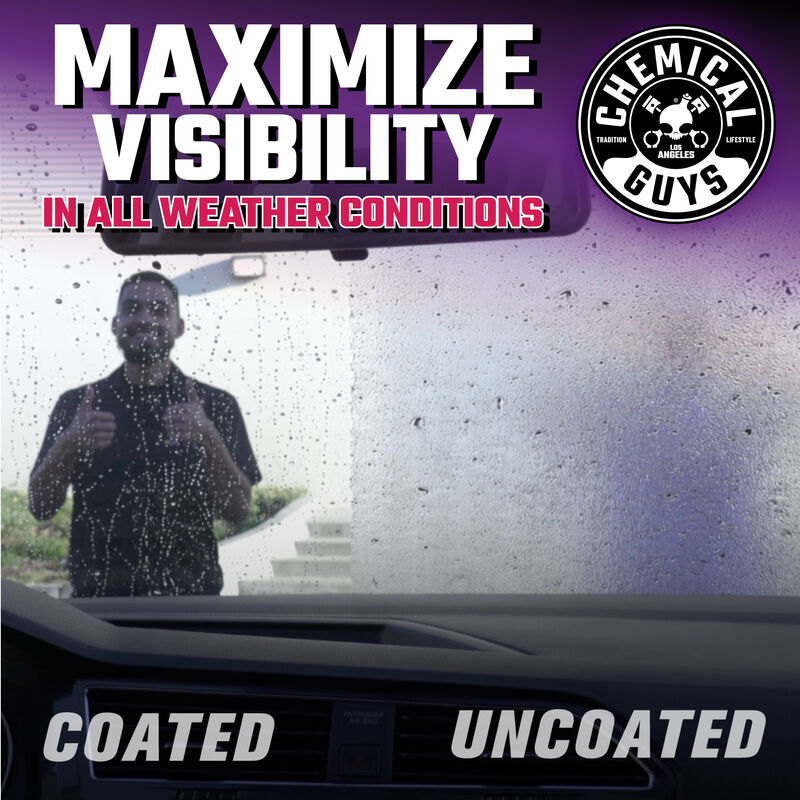 Chemical Guys Hydro View Ceramic Glass Cleaner & Coating - 16oz