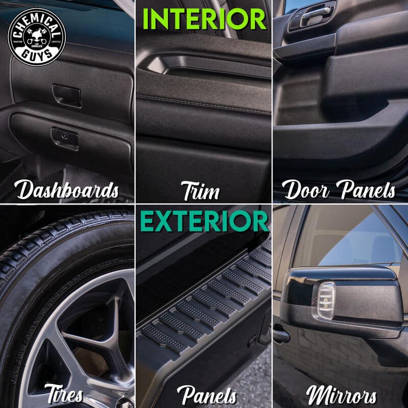 Chemical Guys Hydro Shield Vinyl, Rubber, Plastic Ceramic Shine Coating - 16oz