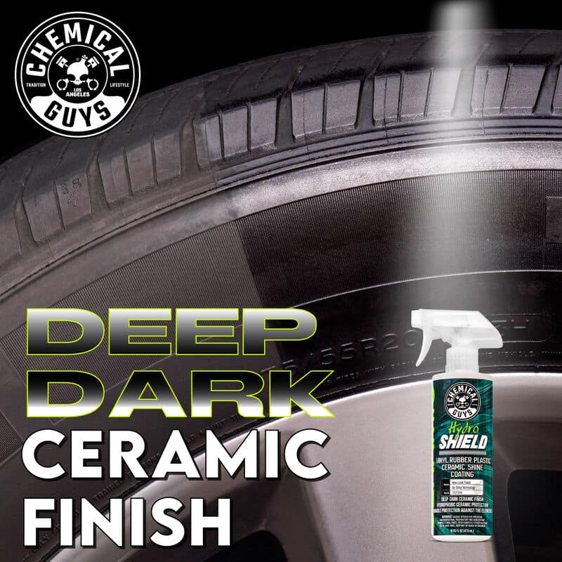 Chemical Guys Hydro Shield Vinyl, Rubber, Plastic Ceramic Shine Coating - 16oz