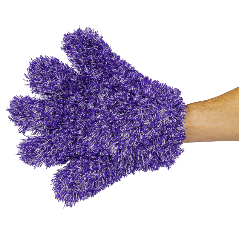 Chemical Guys Furry Five Finger Stranger Helpful Handy Detailing Mitt