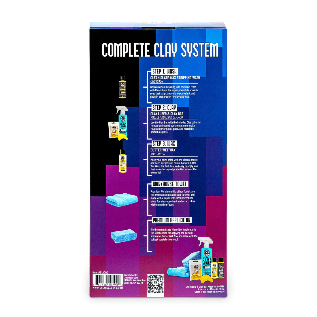 Chemical Guys Complete Clay System Kit