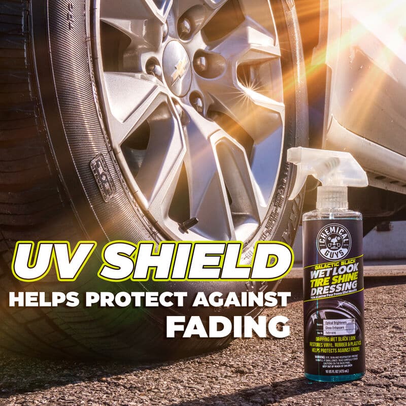 Chemical Guys Galactic Black Wet Look Tyre Shine Dressing - 16oz