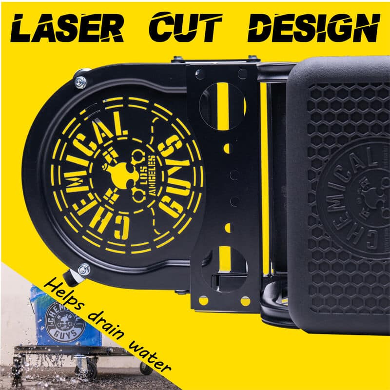 Chemical Guys Soft Stool Ultimate Utility Detailing Cart