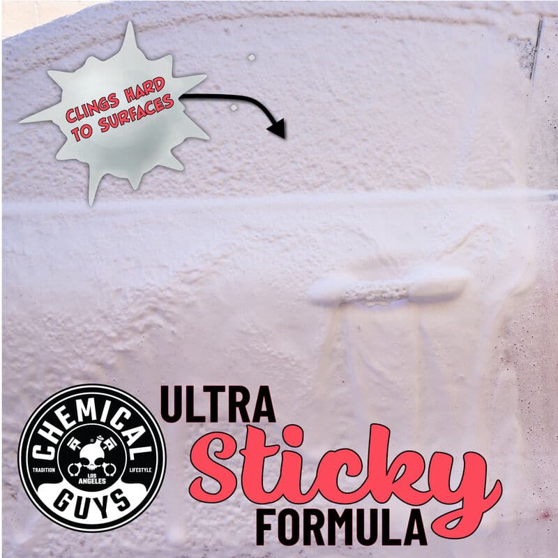 Chemical Guys Sticky Snowball Ultra Snow Foam Car Wash