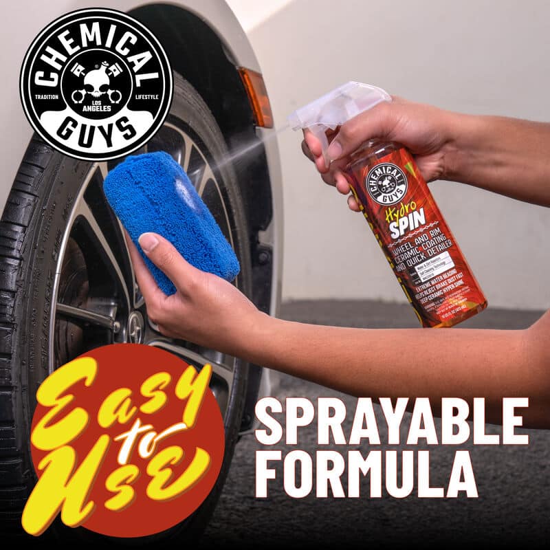 Chemical Guys Hydro Spin Wheel & Rim Ceramic Coating and Quick Detailer - 16oz
