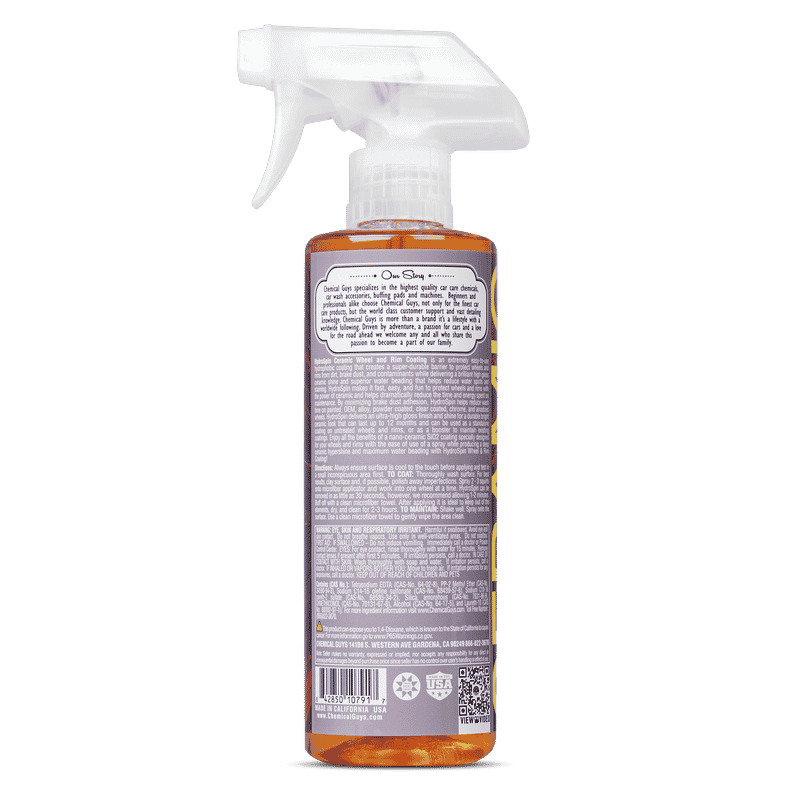 Chemical Guys Hydro Spin Wheel & Rim Ceramic Coating and Quick Detailer - 16oz