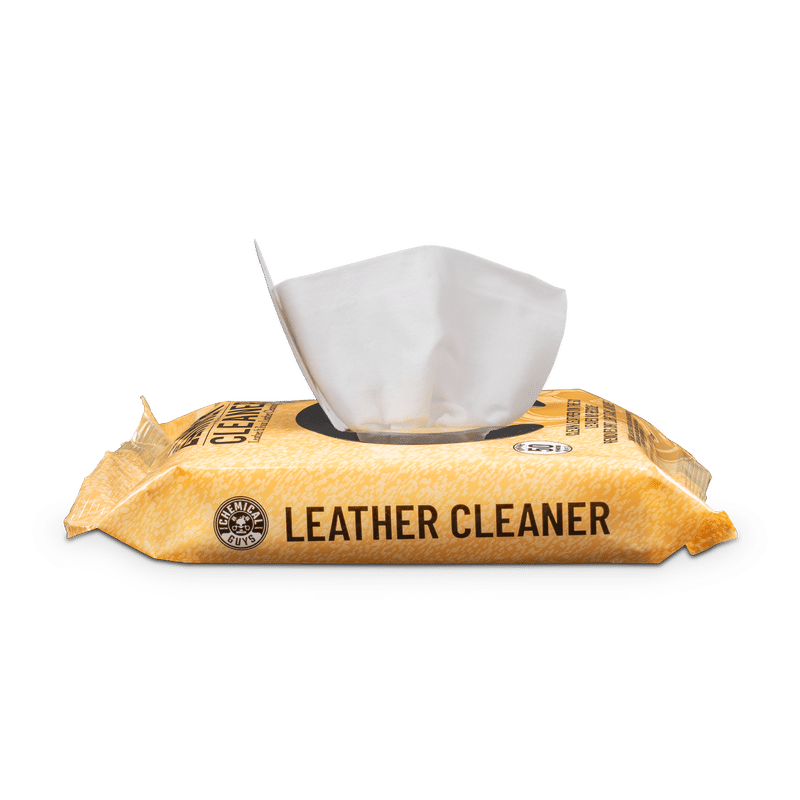 Chemical Guys Leather Cleaner Wipes - 50 Wipes