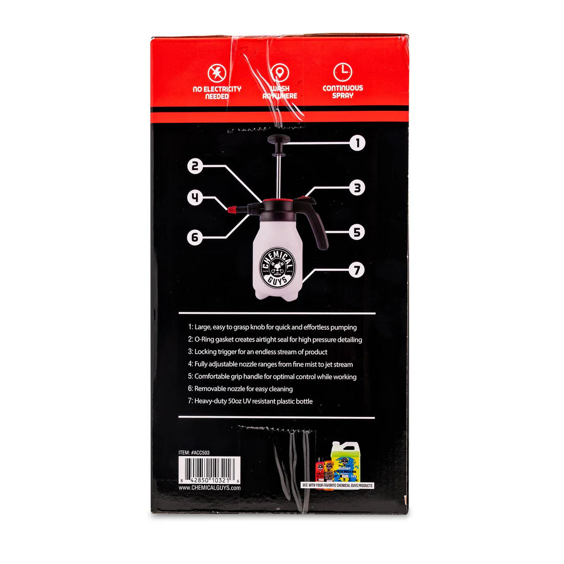 Chemical Guys Mr. Sprayer Full Function Atomiser and Pump Sprayer