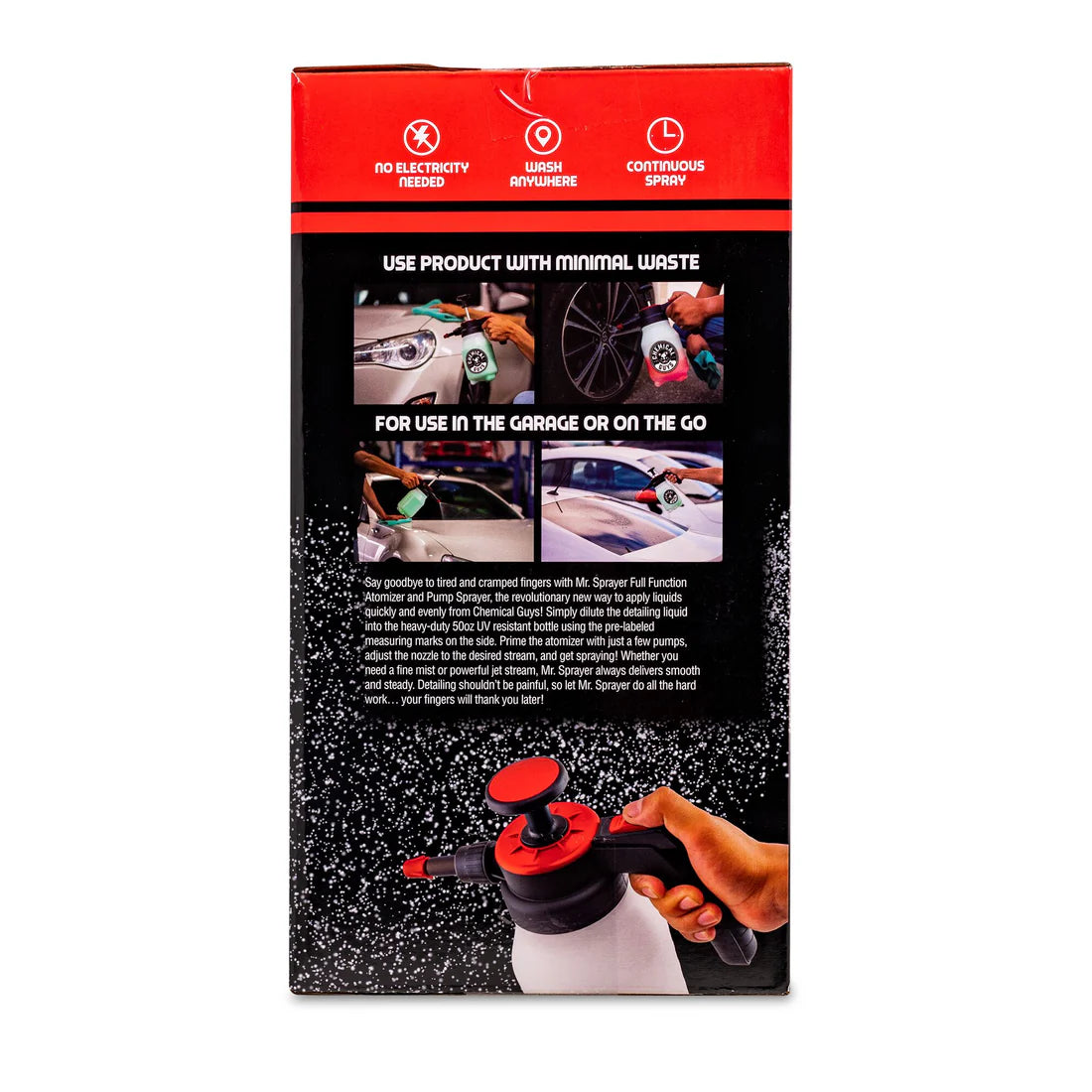 Chemical Guys Mr. Sprayer Full Function Atomiser and Pump Sprayer