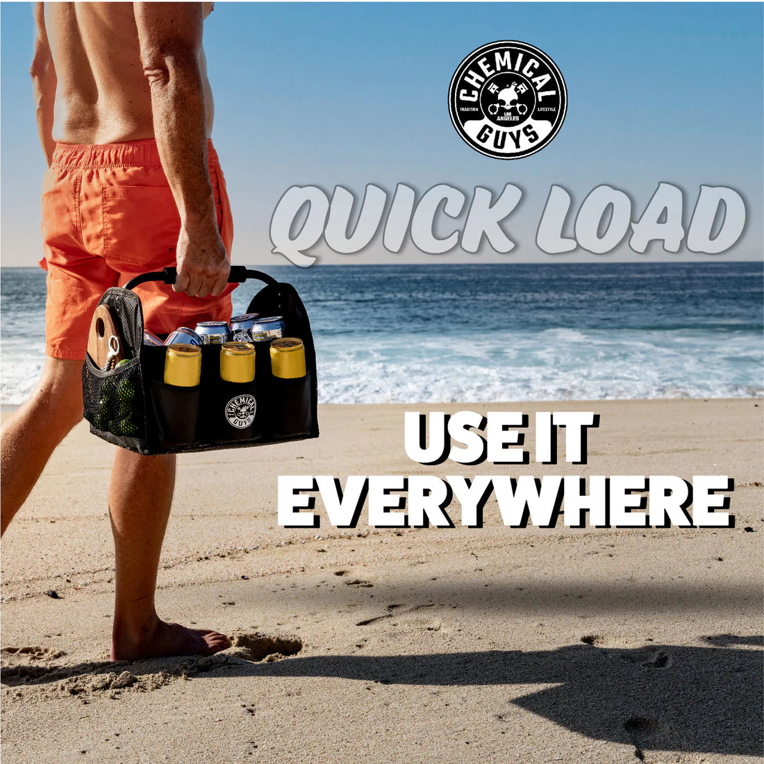 Chemical Guys Quick Load Carrying Caddy & Storage Organiser