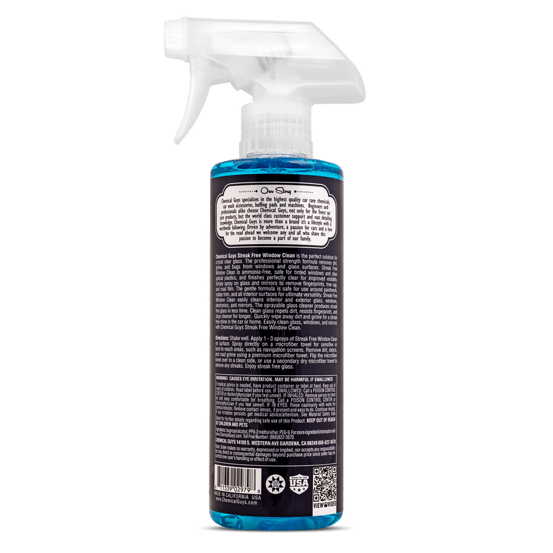 Chemical Guys Streak Free Window Clean Glass Cleaner - 16oz