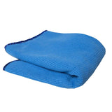 Chemical Guys Waffle Weave Glass and Window Microfibre Towel - Blue