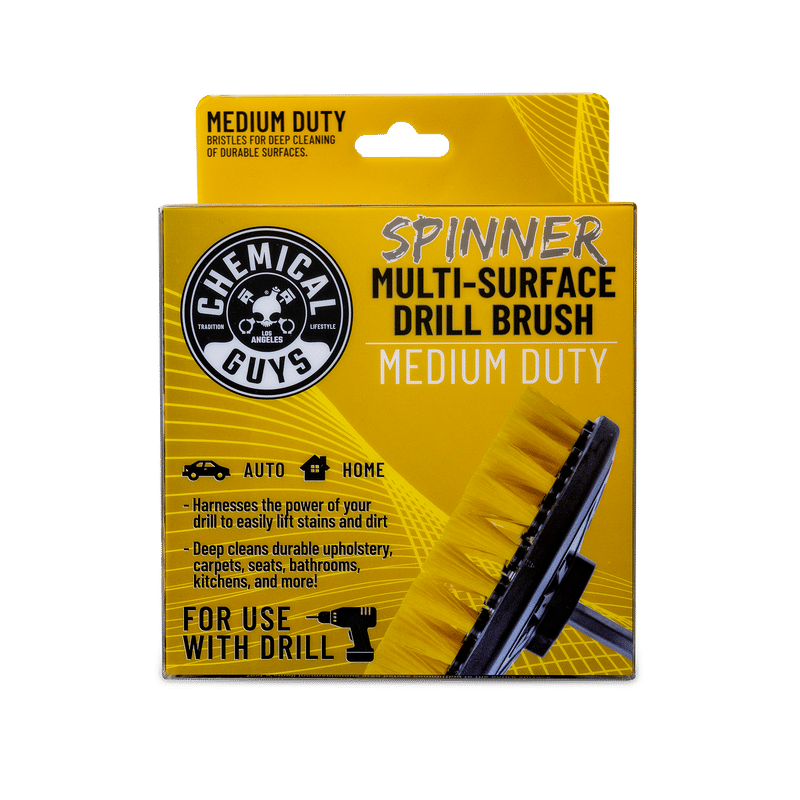 Chemical Guys Spinner Carpet Drill Brush - Medium Duty