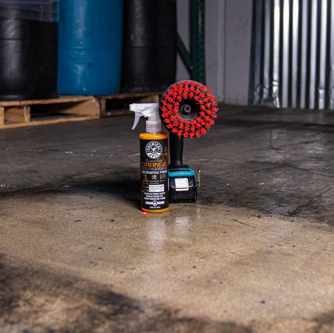 Chemical Guys Spinner Carpet Drill Brush - Heavy Duty