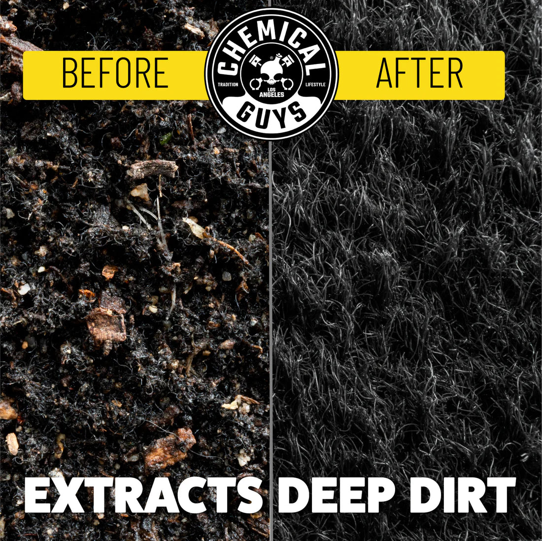 Chemical Guys Spinner Carpet Drill Brush - Medium Duty