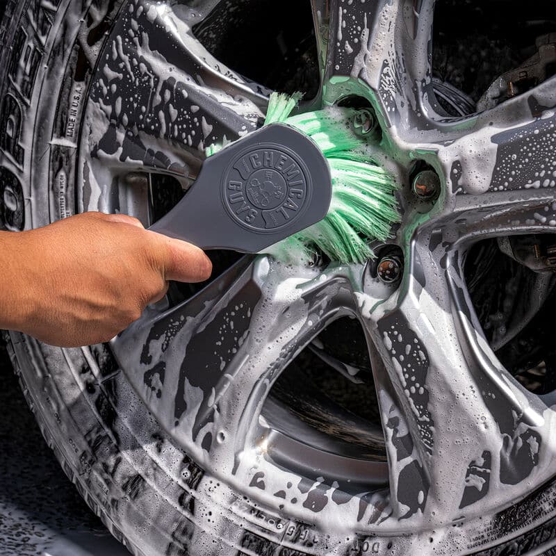 Chemical Guys Wheelie All Exterior Surface and Wheel Brush - Lime