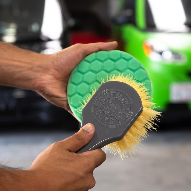 Chemical Guys Nice & Stiff Heavy Duty Carpet & Interior Brush