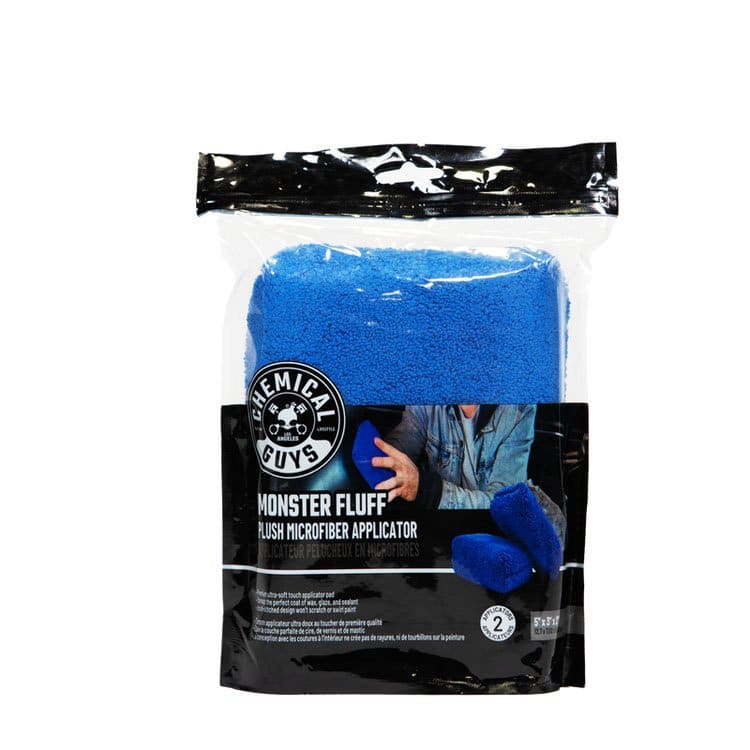 Chemical Guys Monster Fluff Microfibre Applicator - 2 Pack