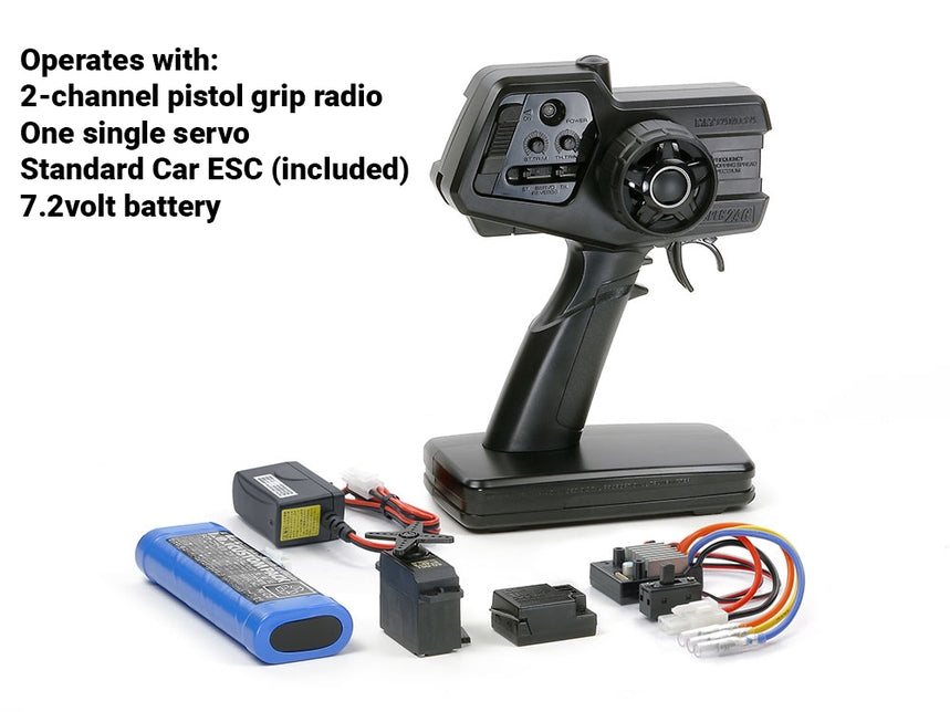 Tamiya RC M4 Sherman 105mm Hwtz MSS - Item #56048