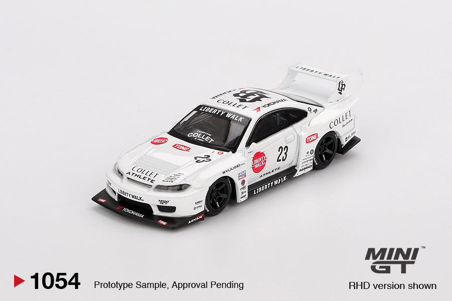 Mini GT Nissan LB-Super Silhouette S15 Silvia Athlete RHD 1:64 - MGT01054-R