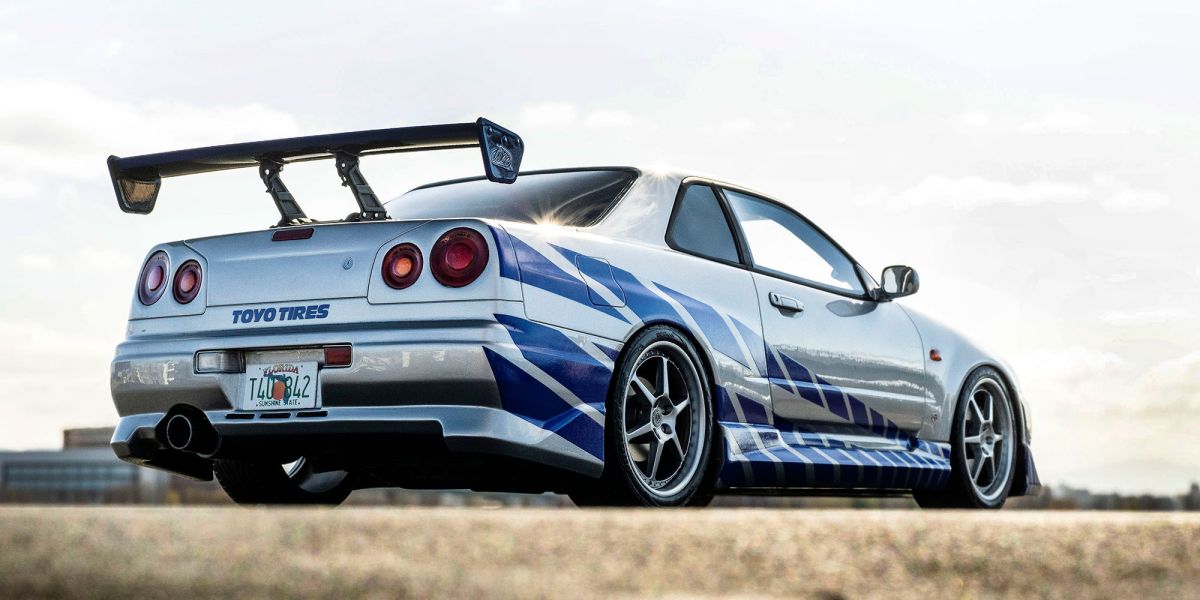 Kyosho Nissan Skyline R34 GT-R "Fast & Furious" 1:12 Scale Resin KSR12007A