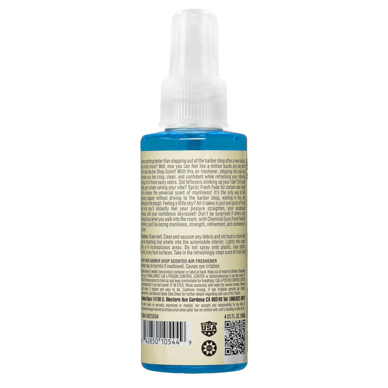 Chemical Guys Fresh Fade Air Freshener & Odour Eliminator - 4oz