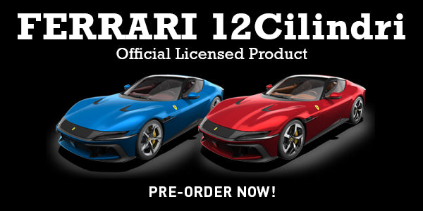 Pocher Ferrari 12Cilindri - Blu Corsa - 1:8 Scale Assembly Kit - HK127