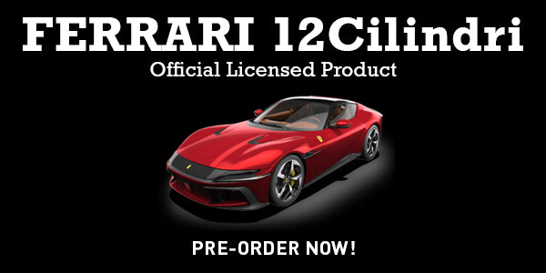 Pocher Ferrari 12Cilindri - Rosso Imola - 1:8 Scale Assembly Kit - HK126