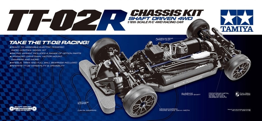 Tamiya RC TT-02R Chassis Kit - Item #47326