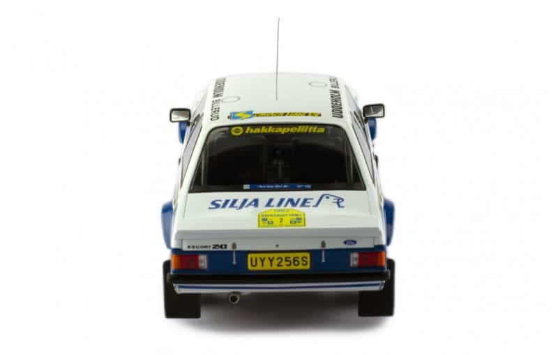 IXO Ford Escort MK II RS 1800 #2 A. Vatanen Rally Sweden 1982 1:18 - 18RMC142LQ.22