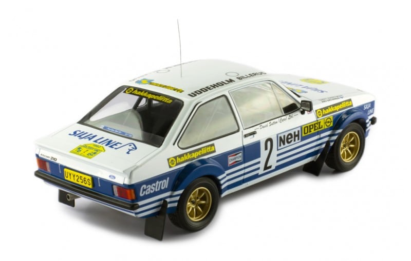 IXO Ford Escort MK II RS 1800 #2 A. Vatanen Rally Sweden 1982 1:18 - 18RMC142LQ.22