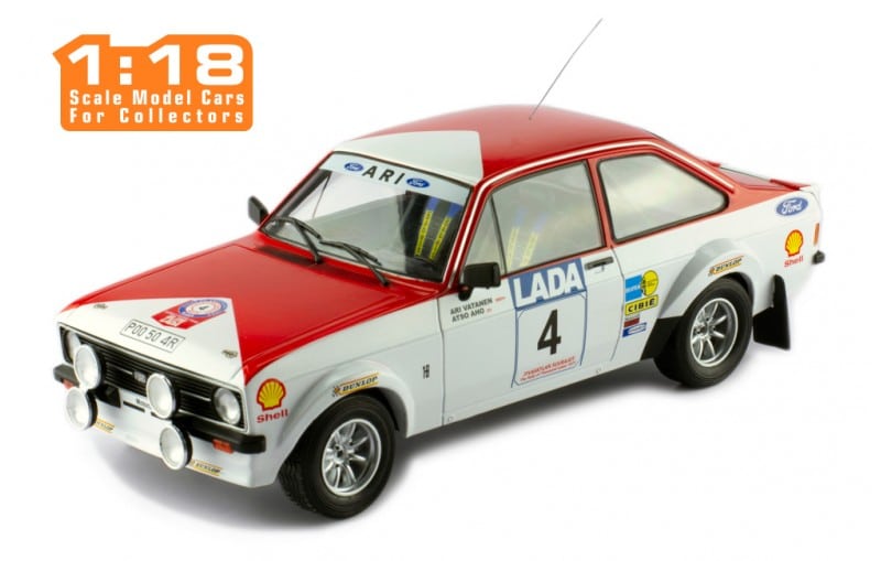 IXO Ford Escort MK II RS 1800 #4 A. Vatanen Rally 1000 Lakes 1977 1:18 - 18RMC143LQ.22