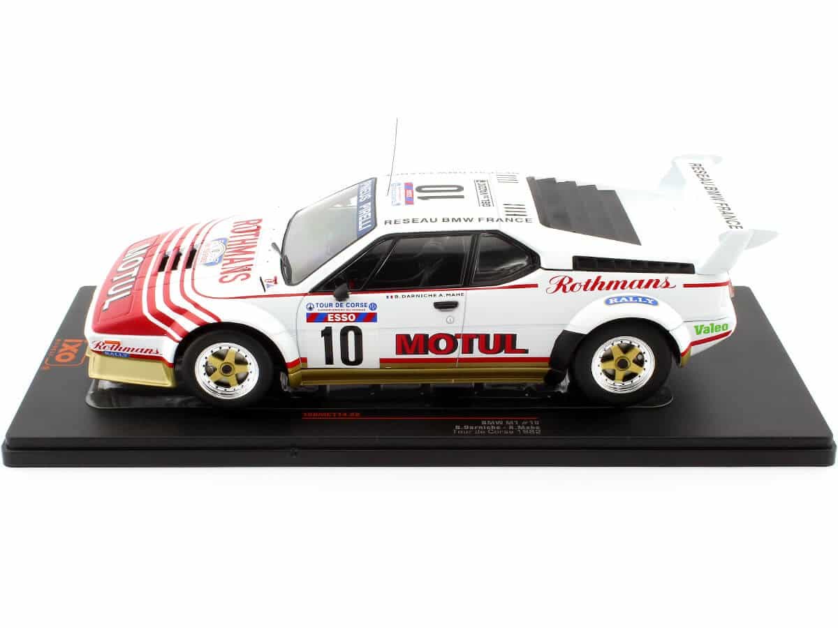 IXO BMW M1 #10 Rally WM Tour De Course 1982 Darniche & Mahe 1:18 18RMC114.22