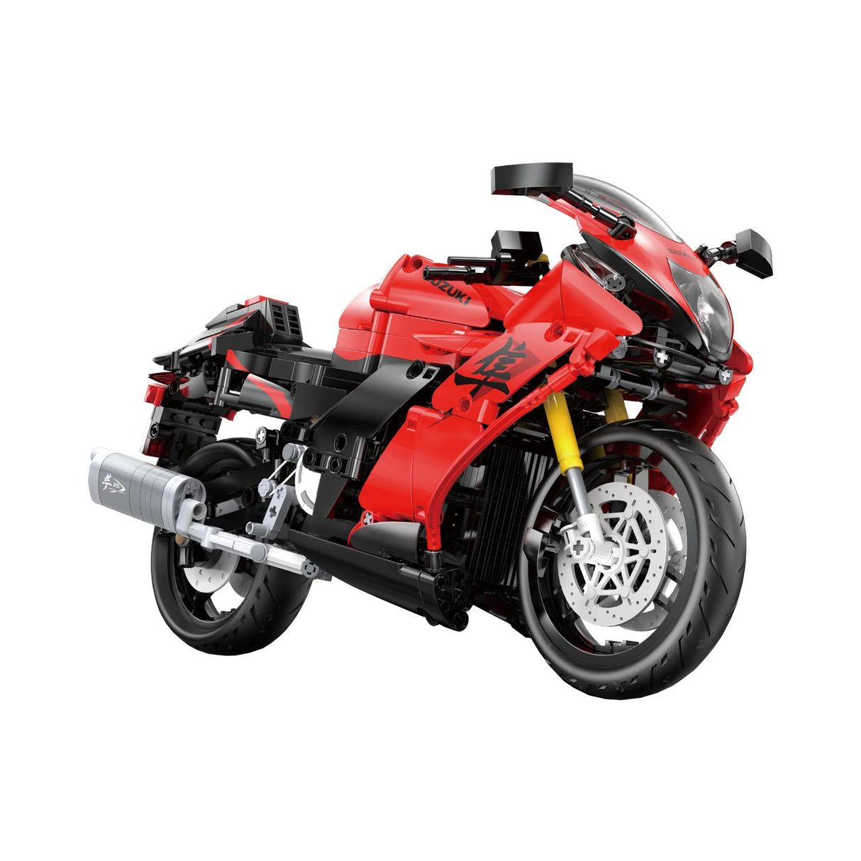 CaDA Suzuki Hayabusa Motorbike 1:6 1043 Pieces Brick Model Kit C64051W