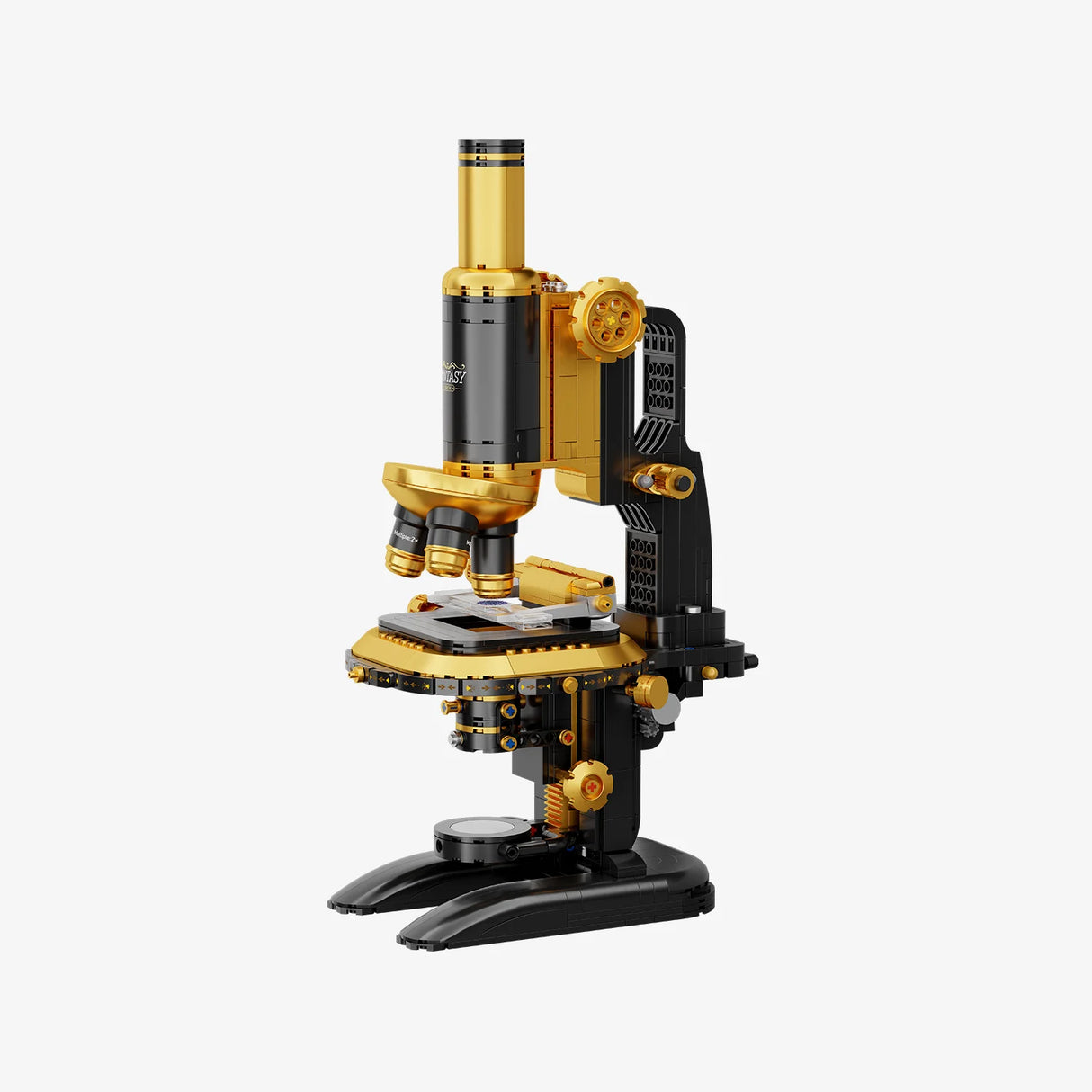 Pantasy Retro Microscope with Accessories Set 1107 pcs Brick Model Kit 85034