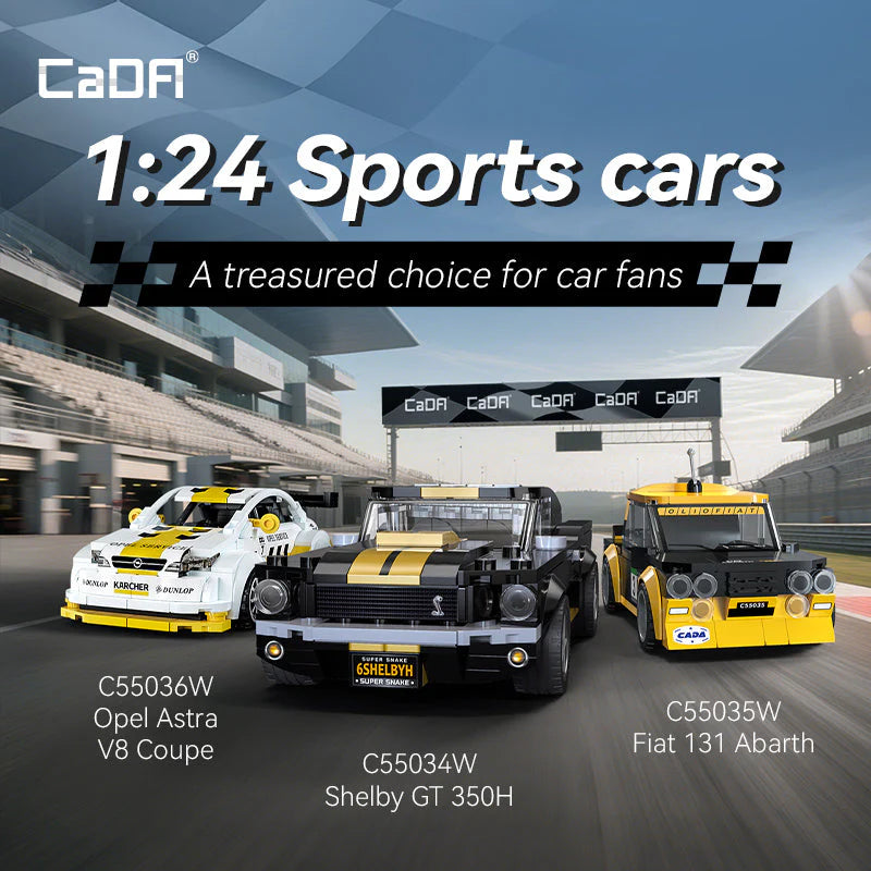 CaDA Ford Shelby Mustang GT 350H 1:24 285 Pieces Brick Model Kit C55034W