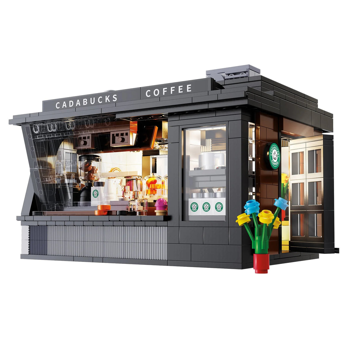 CaDA Street Coffee House 768 pcs Brick Model Kit C66005W