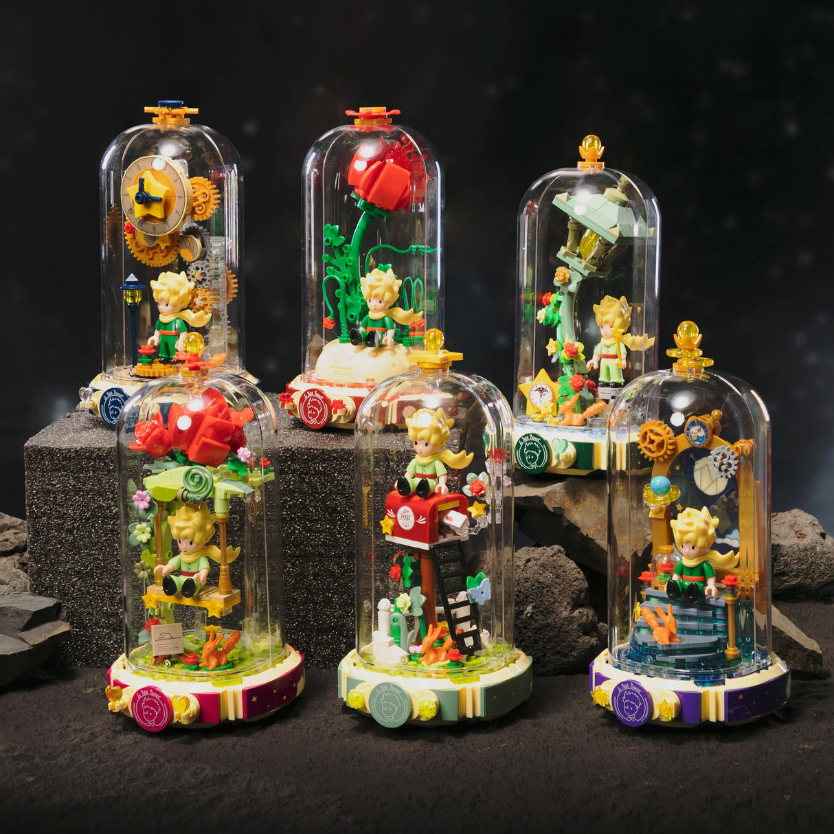 Pantasy Le Petit Prince™ Rose Swing 234 pcs Brick Model Kit 86322