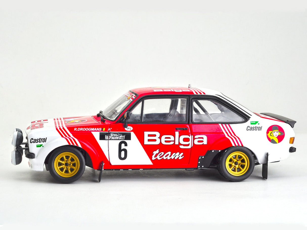 Sun Star Ford Escort RS1800 #6 1982 Haspengouw Rally R. Droogmans / R. Joosten Limited 480pc 1:18 - 4855