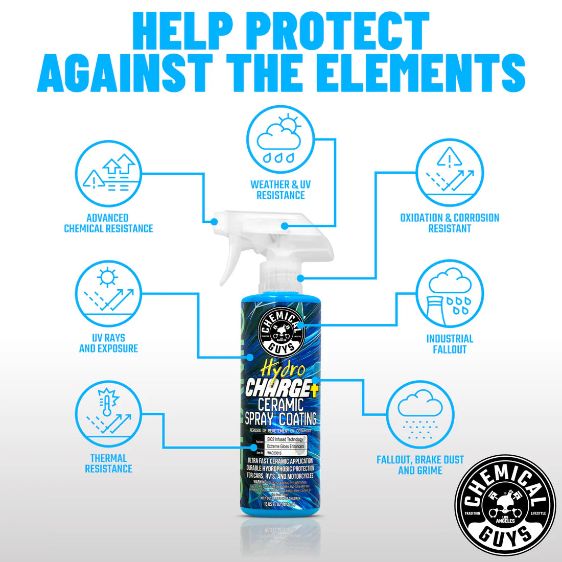 Chemical Guys Hydro Charge Ceramic Spray Coating - 16oz