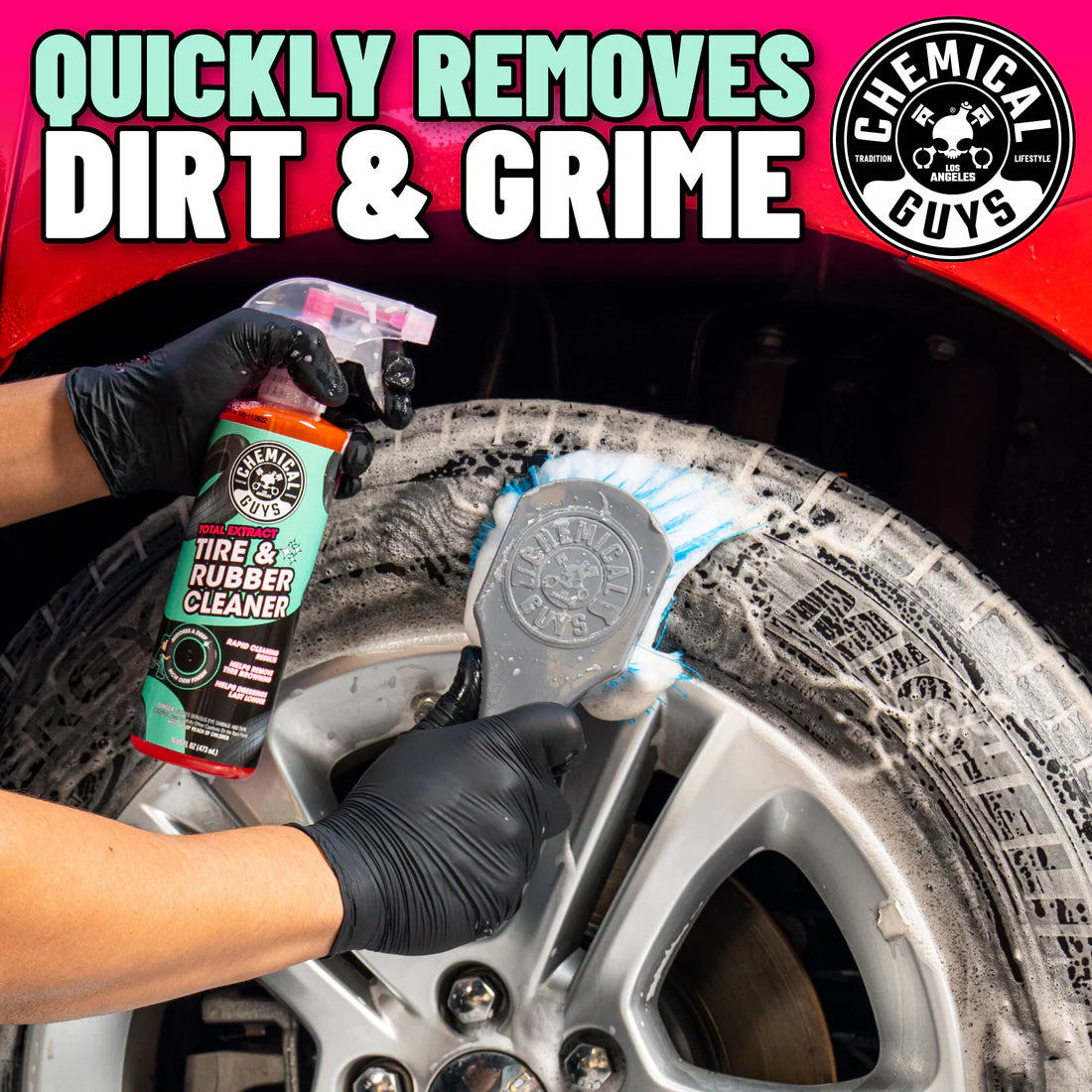 Chemical Guys Total Extract Tire and Rubber Cleaner - 16oz