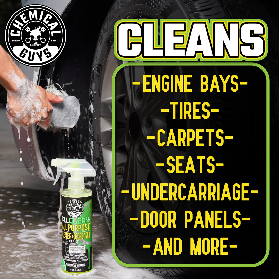 Chemical Guys All Clean+ Citrus Based All Purpose Super Cleaner
