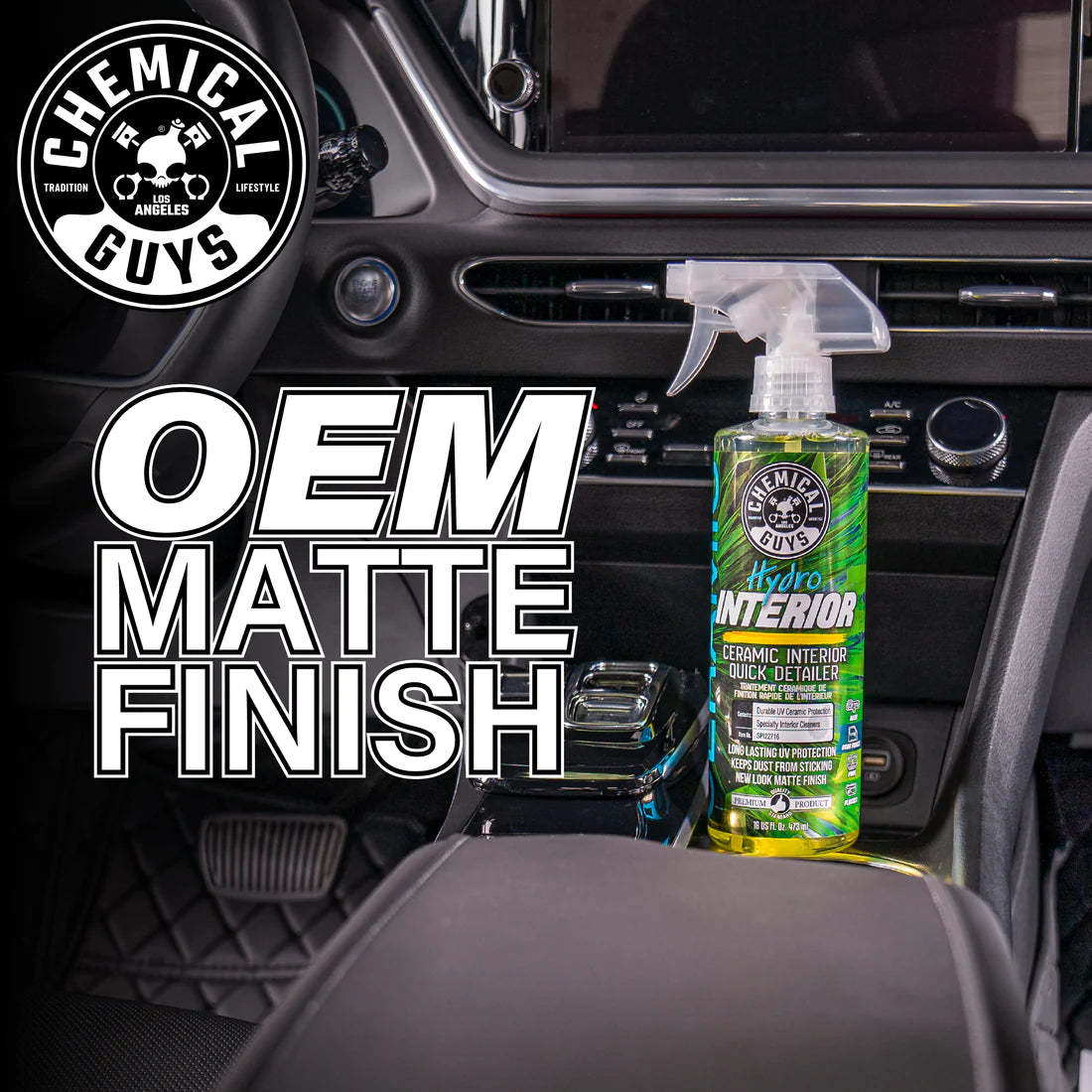 Chemical Guys Hydro Interior Ceramic Interior Quick Detailer - 16oz