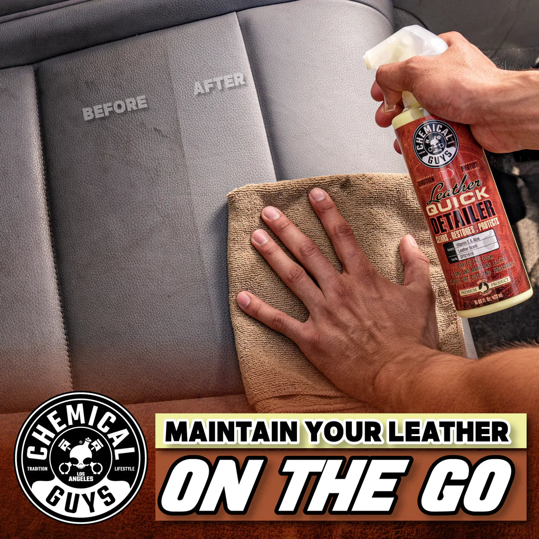 Chemical Guys Leather Quick Detailer - 16oz
