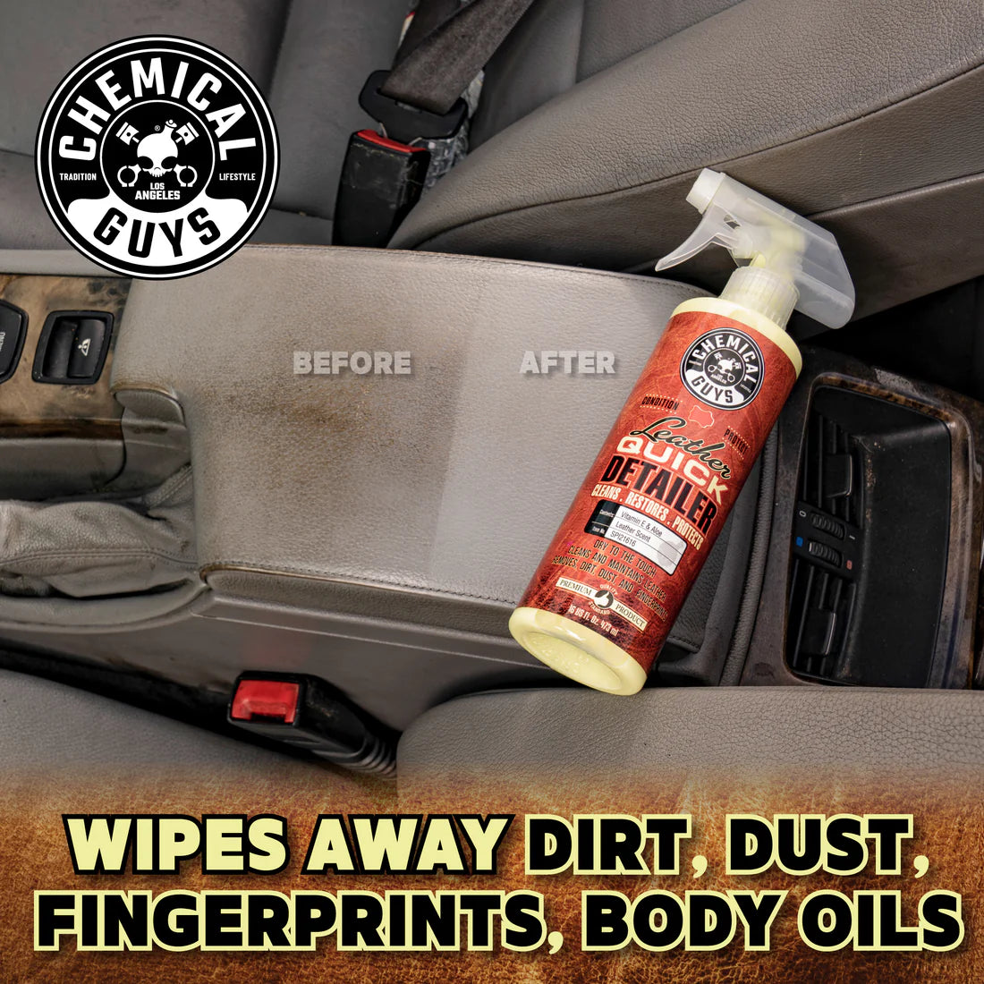 Chemical Guys Leather Quick Detailer - 16oz