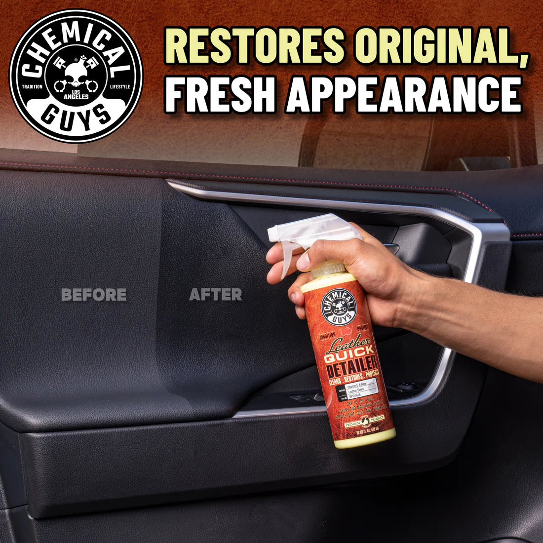 Chemical Guys Leather Quick Detailer - 16oz